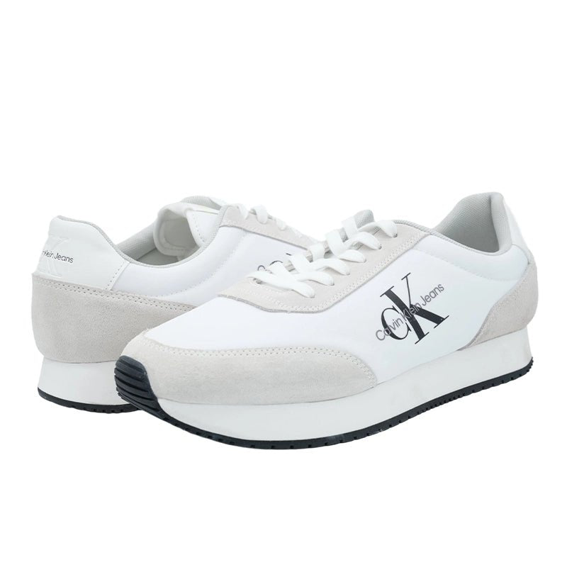 CALVIN KLEIN RETRO RUNNER LACE UP SNEAKER CKM40 - Runner