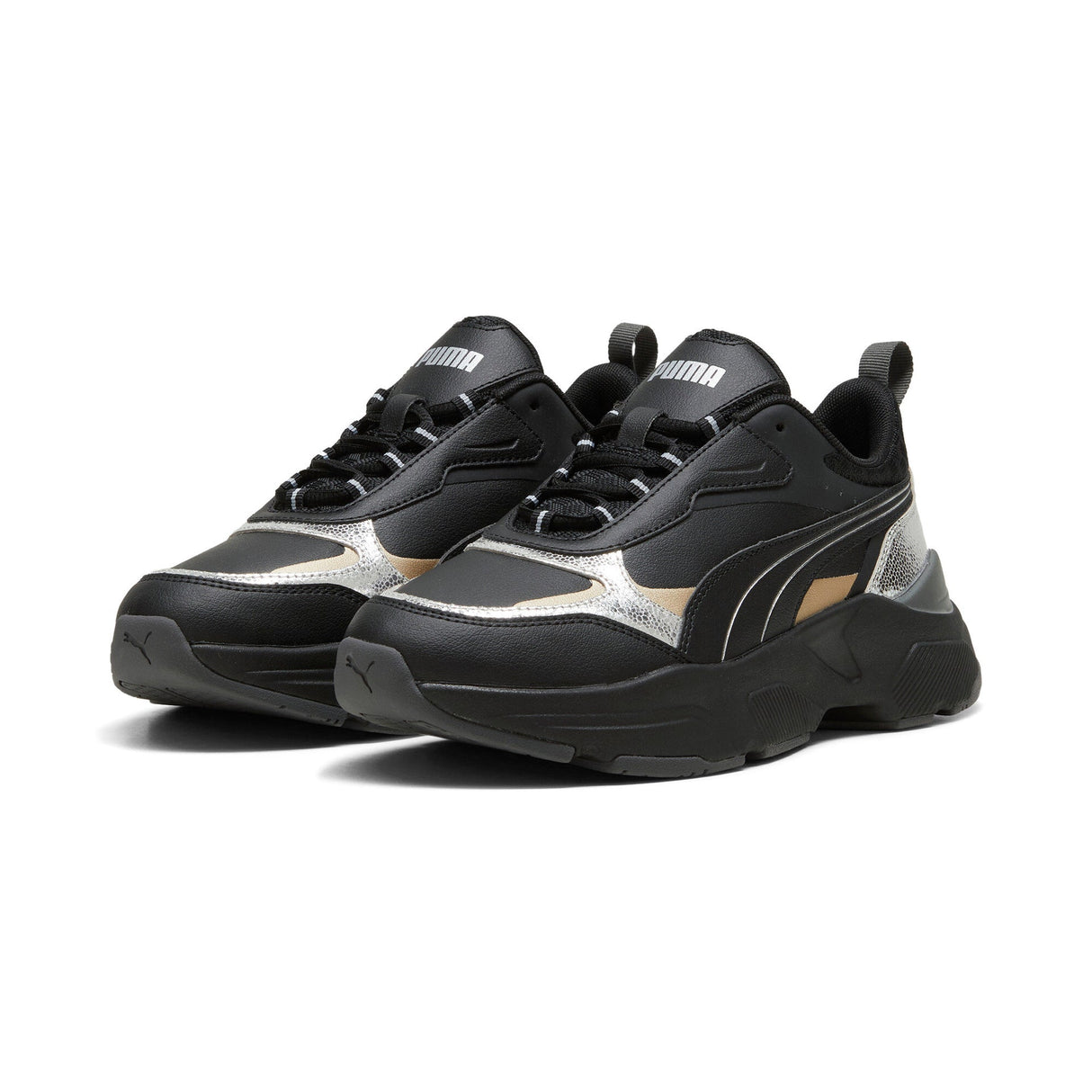 CASSIA METALLIC SHINE PUMA BLACK - PUMA SI - Runner