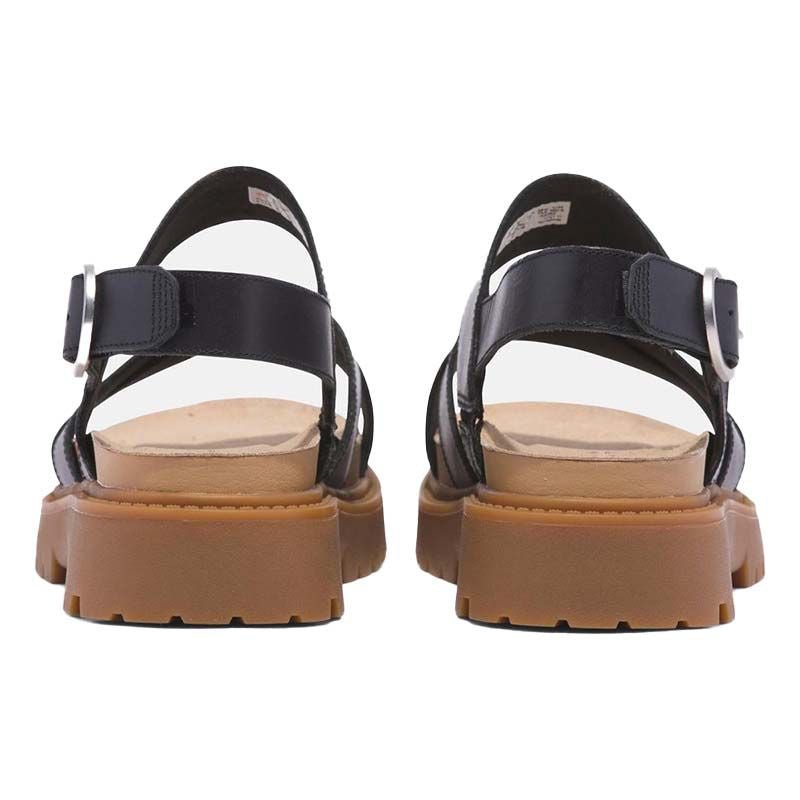 CLAIREMONT WAY BACKSTRAP SANDAL BLACK FULL GRAIN - Runner