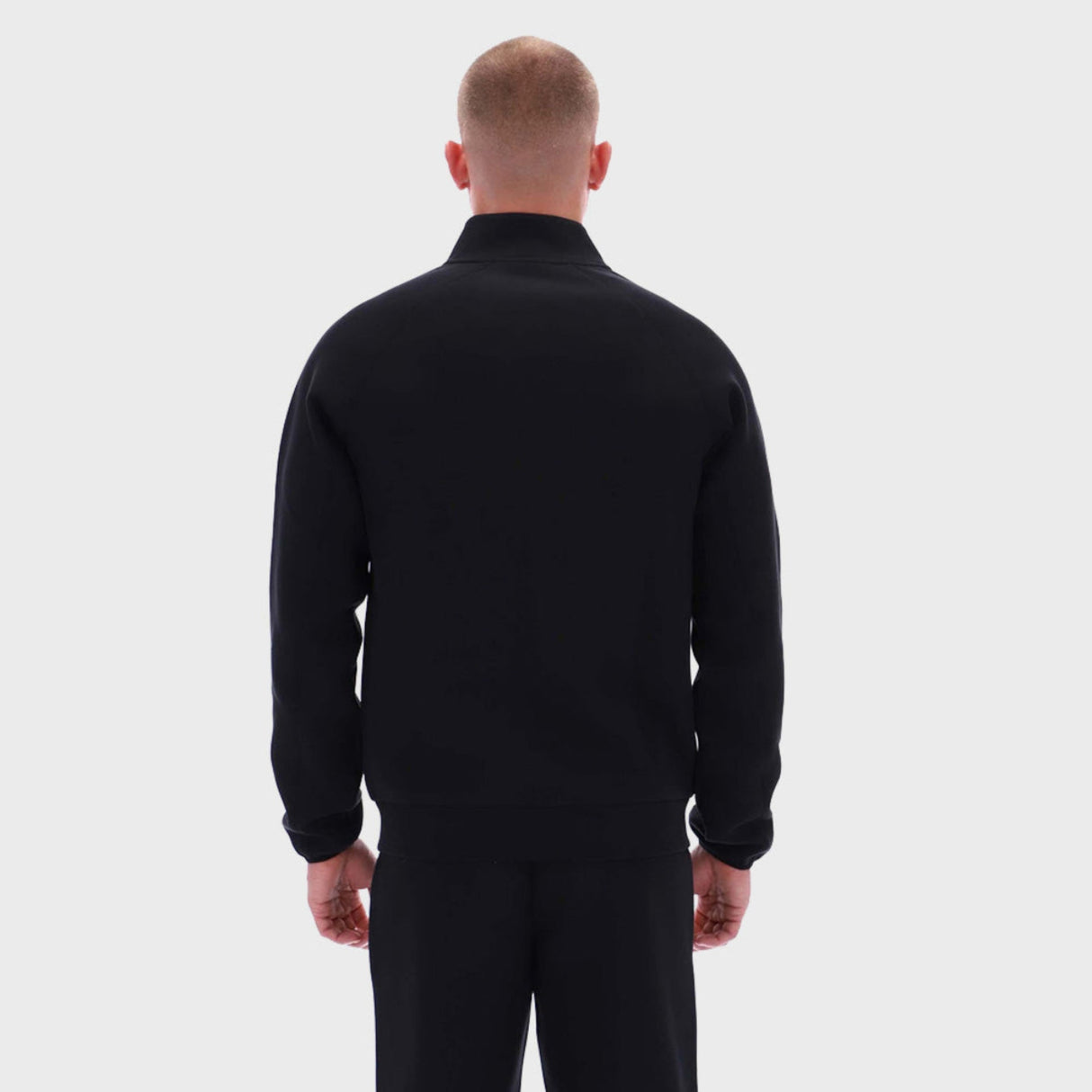 Contrast Panel Bomber Jacket - Runner