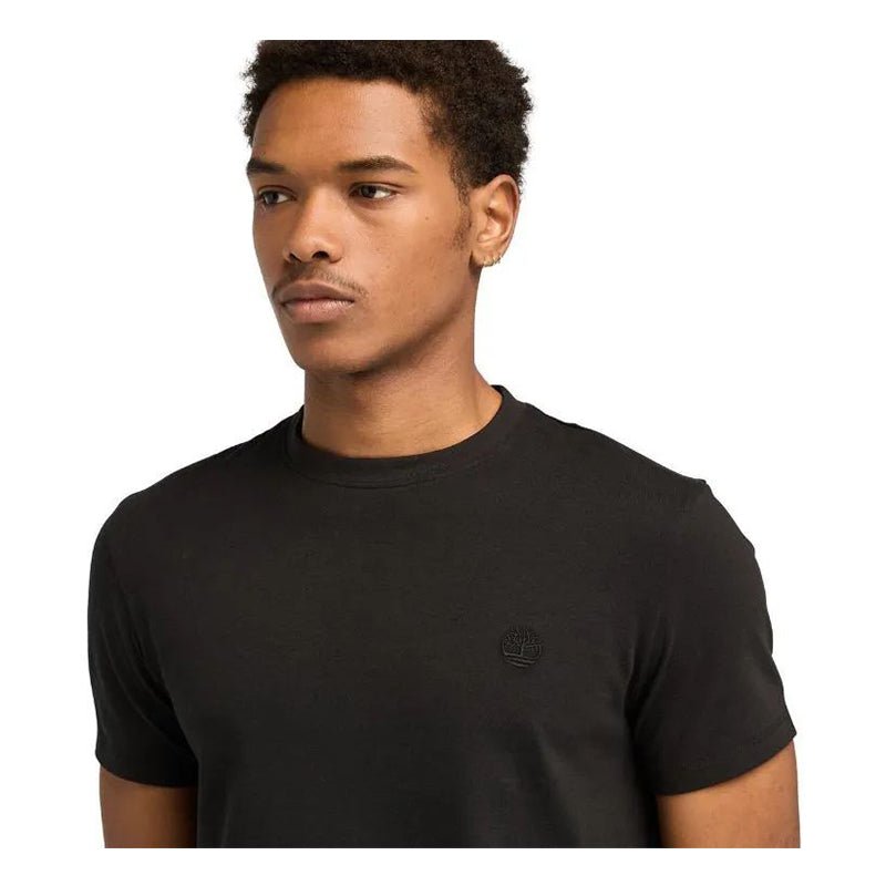 DUNSTAN RIVER Short Sleeve Tee Black - Pavement - Runner