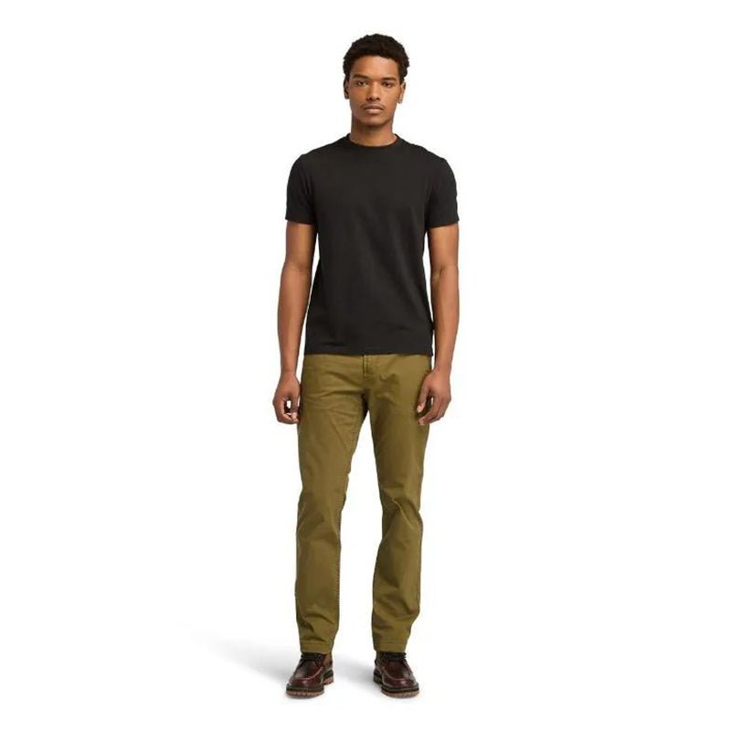 DUNSTAN RIVER Short Sleeve Tee Black - Pavement - Runner