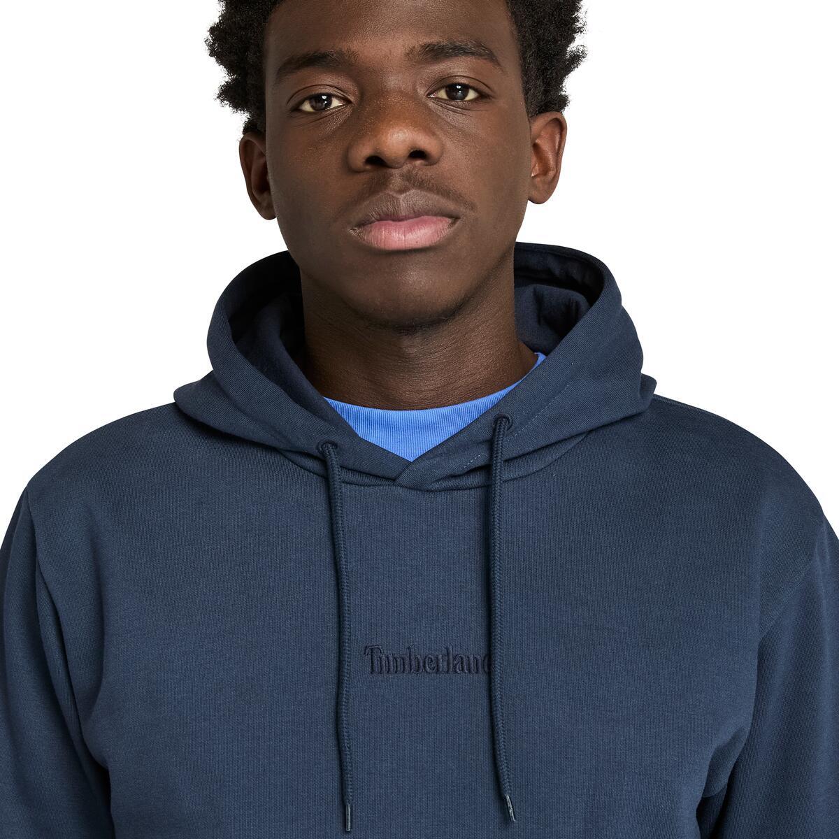 Emboridered Logo Brushback Hoodie - Runner