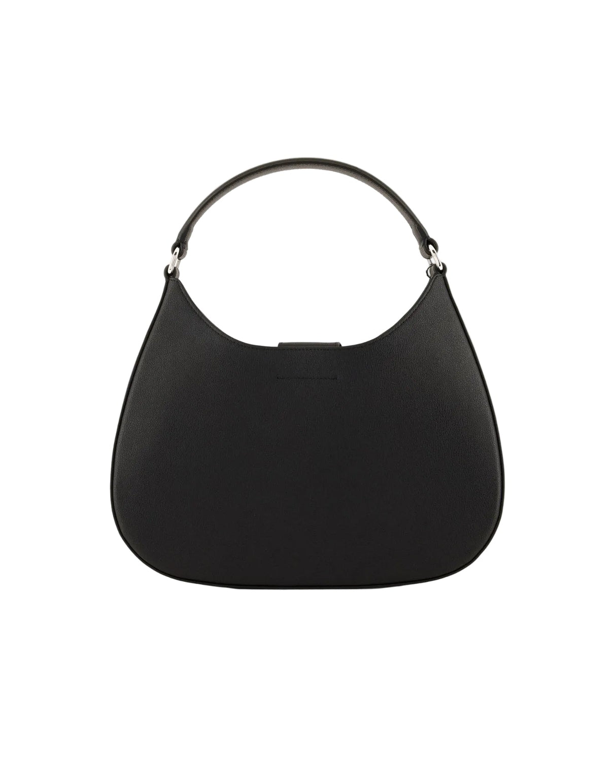 EMPORIO ARMANI ASV micro - grain recycled leather hobo Bag EAB21 - Runner