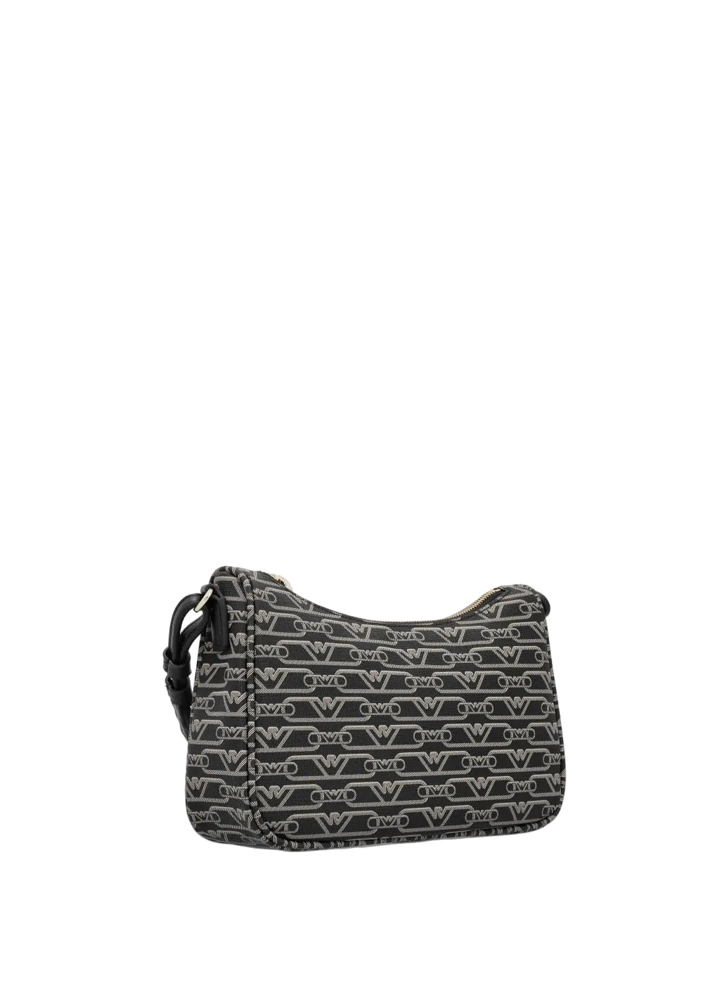 EMPORIO ARMANI Lilly Logo Nero Ecru Baguette Bag EAB19 - Runner