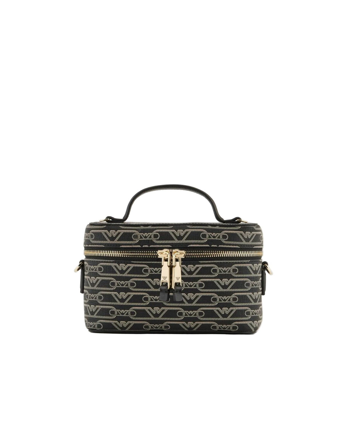 EMPORIO ARMANI Washbag with all - over monogram print Bag EAB20 - Runner