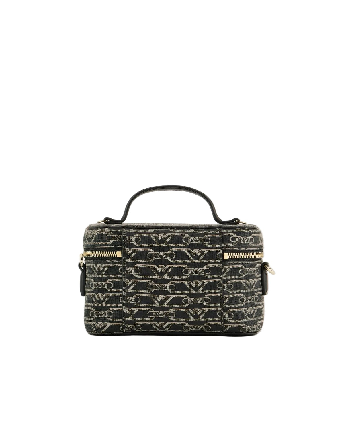 EMPORIO ARMANI Washbag with all - over monogram print Bag EAB20 - Runner