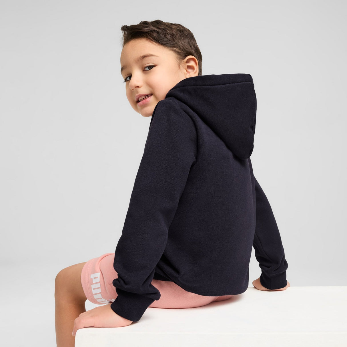 ESS No. 1 Logo Fleece Hoodie Kids - Runner