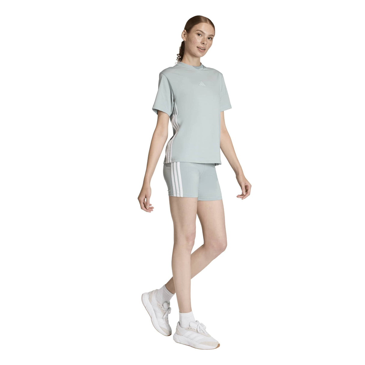 Essentials 3 - Stripes Cotton T-Shirt - Runner