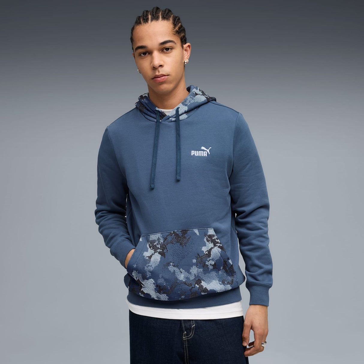 Essentials Camo Hoodie Men - Runner