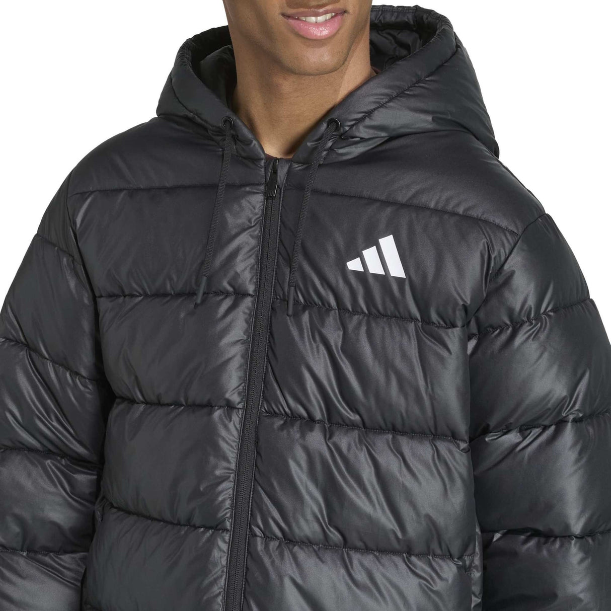 Essentials Climawarm Synthetic Down Puffer Hooded Jackets - Runner