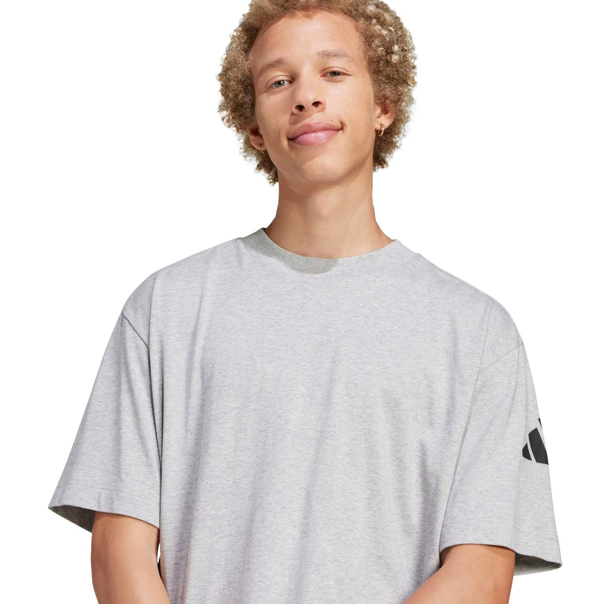 Essentials Loose Fit 3 Bar Logo T-Shirt - Runner