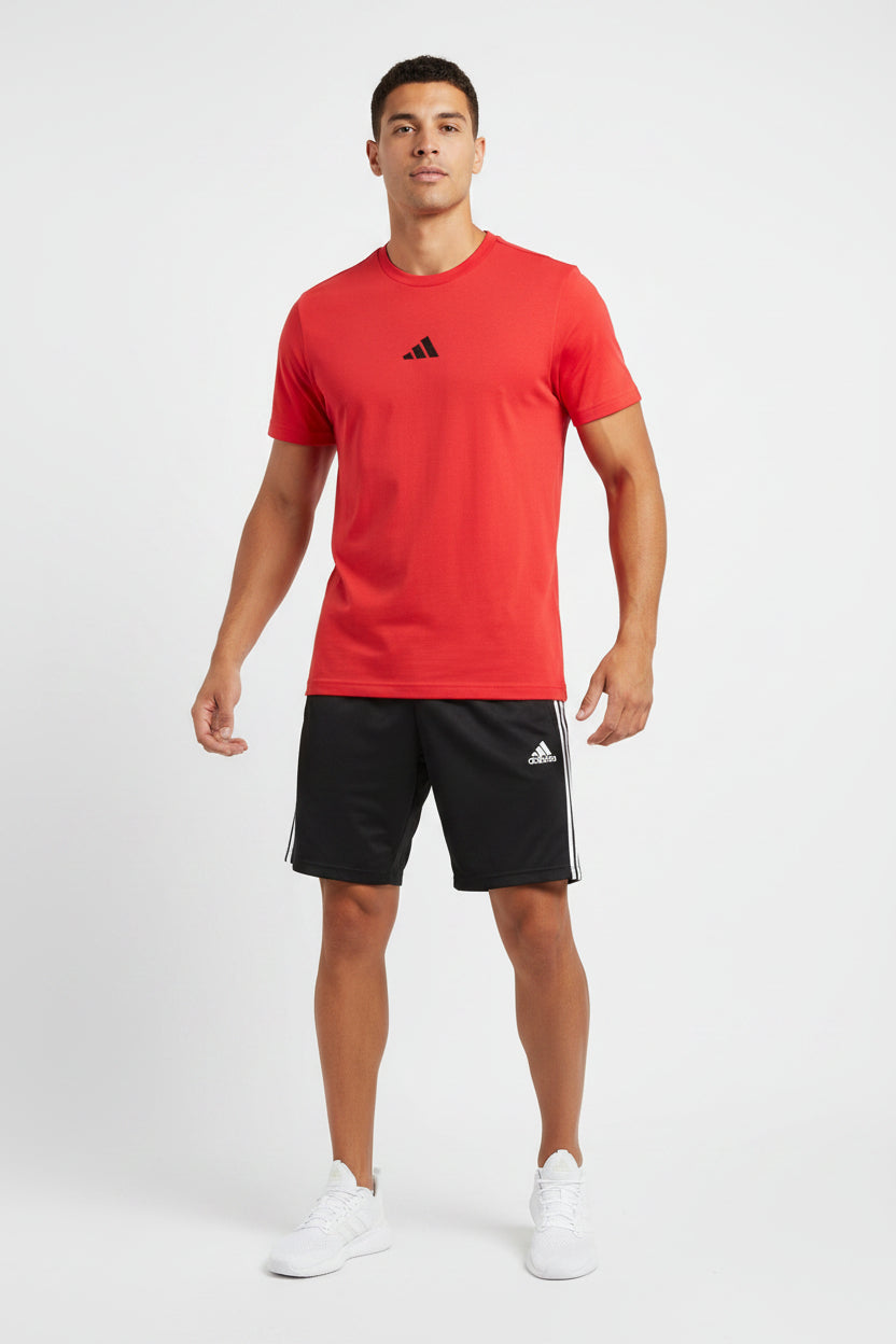 Essentials Small Logo Single Jersey T-Shirt - Runner