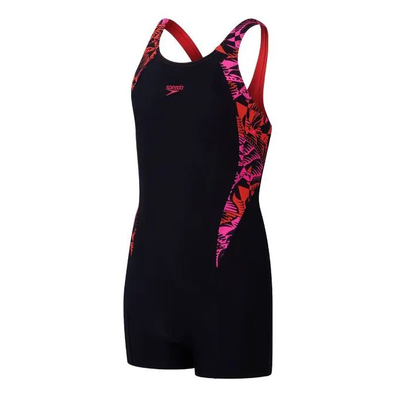Girls Printed Panel Legsuit - Runner