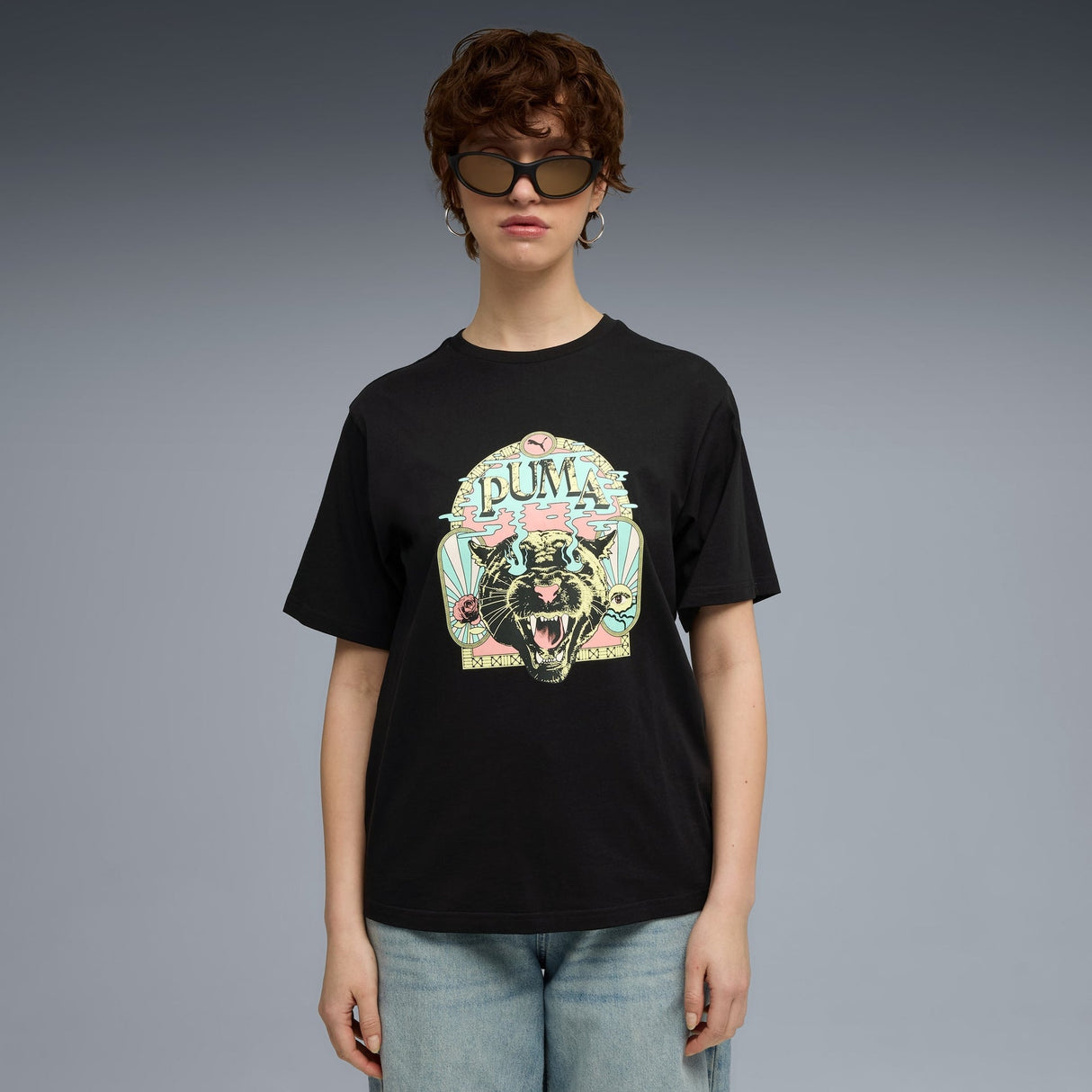 Graphic PUMA Fest Relaxed Tee Women - Runner