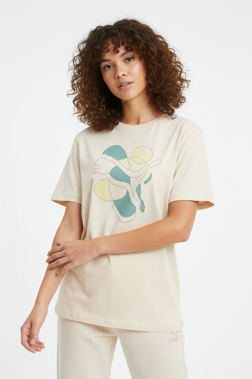 Graphic Relaxed Energy T-shirt Women - Runner