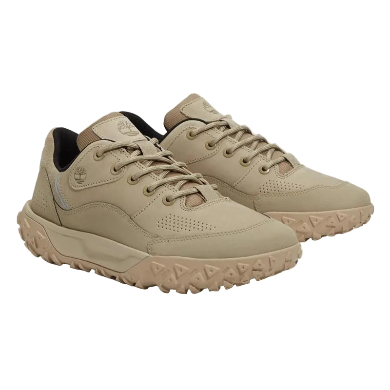 GREENSTRIDE MOTION 6 LOW LACE UP HIKING BOOT LIGHT BROWN NUBUCK - Runner