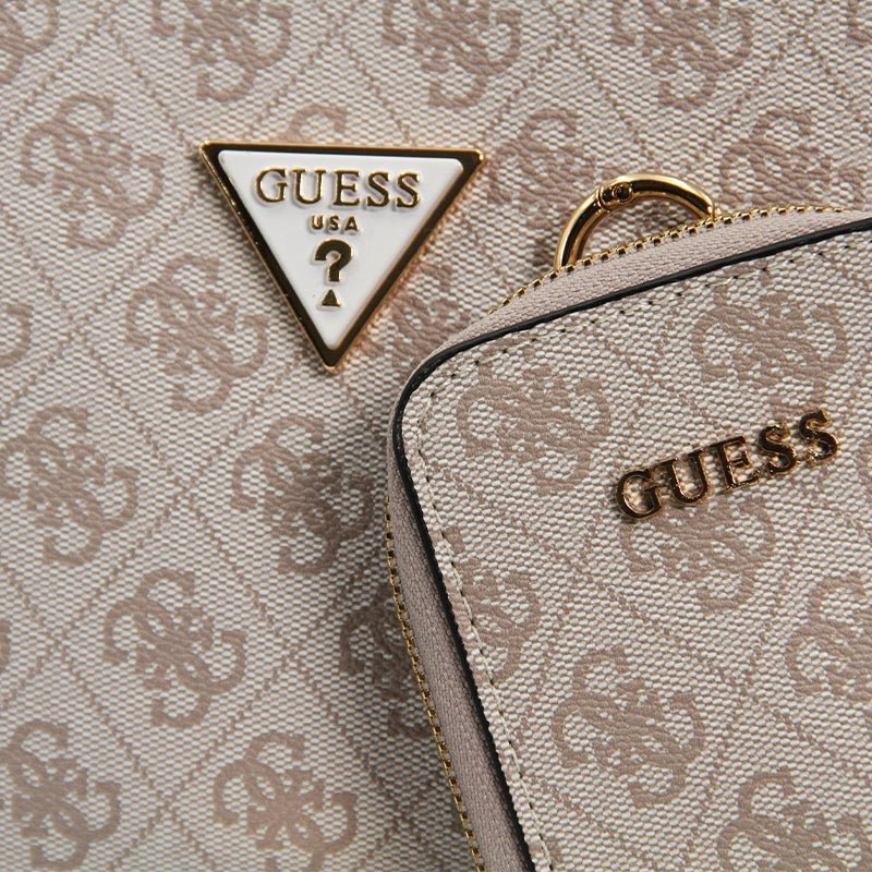 Guess Alexie Top Zip Shoulderbag - Runner