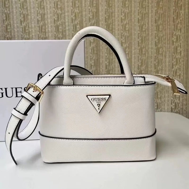 GUESS Cordelia Mini Satchel Handbag - Runner