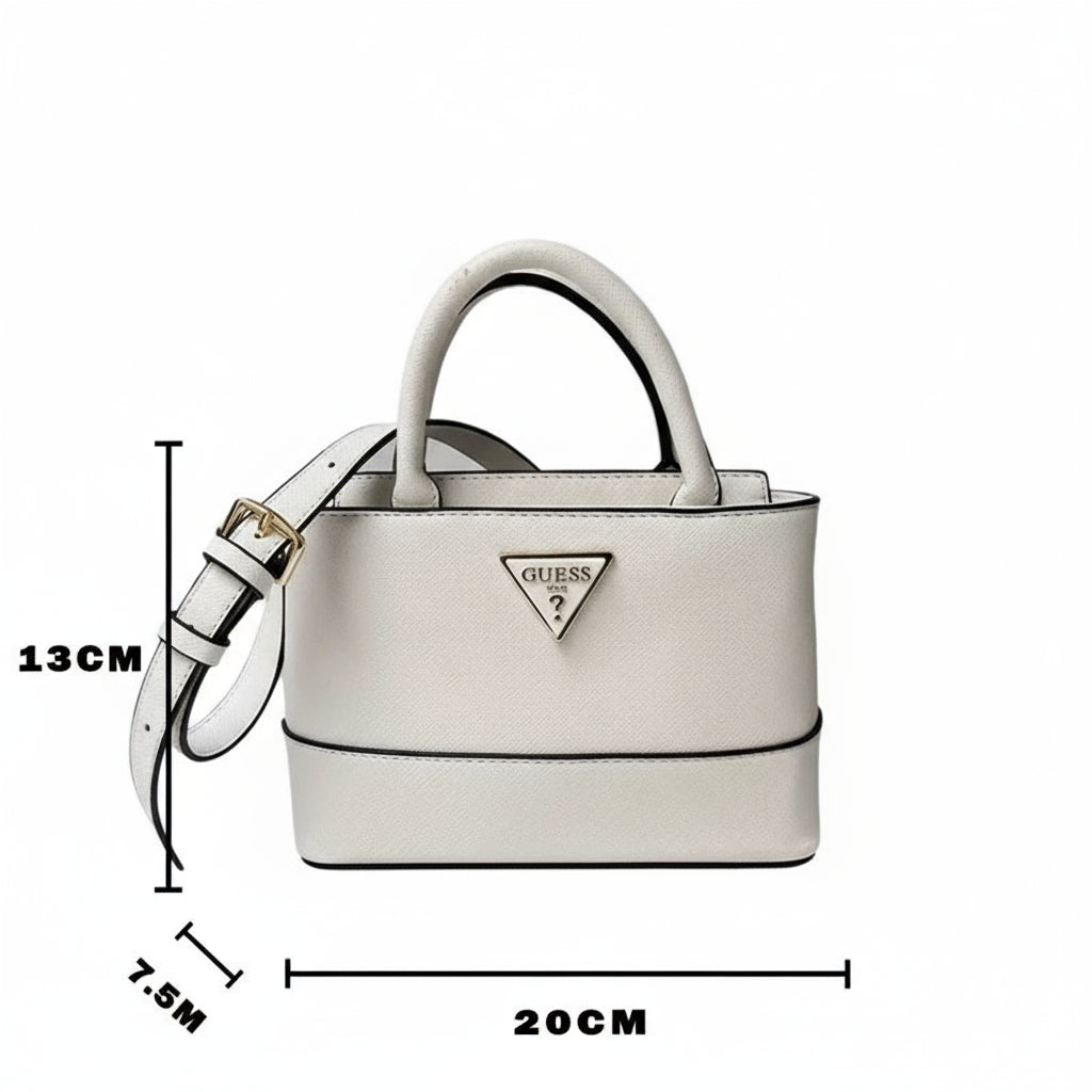 GUESS Cordelia Mini Satchel Handbag - Runner