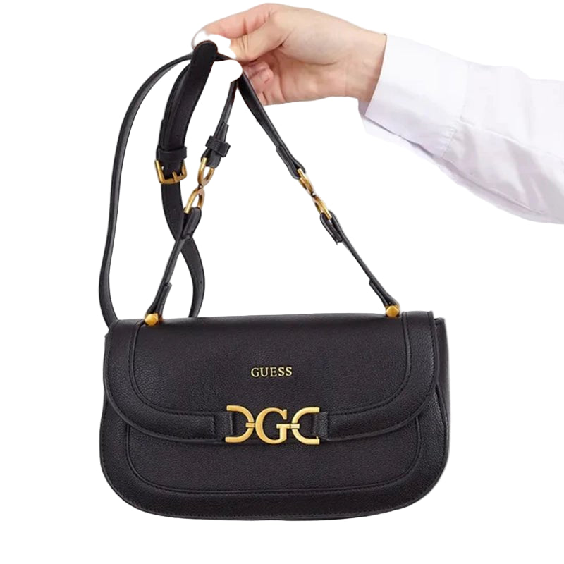 GUESS Dagan 4G logo Crossbody Bag - BLACK - GB174 - Runner