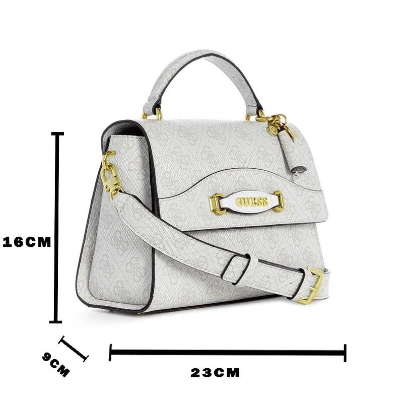 Guess EMERA - Shoulderbag - White - GB123 - Runner