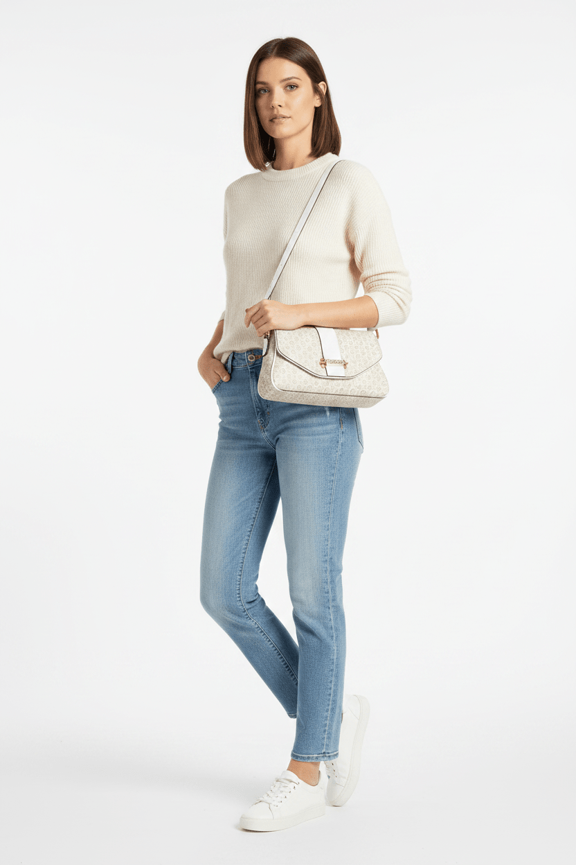 GUESS ERIKA FLAP CROSSBODY GB553 - Runner