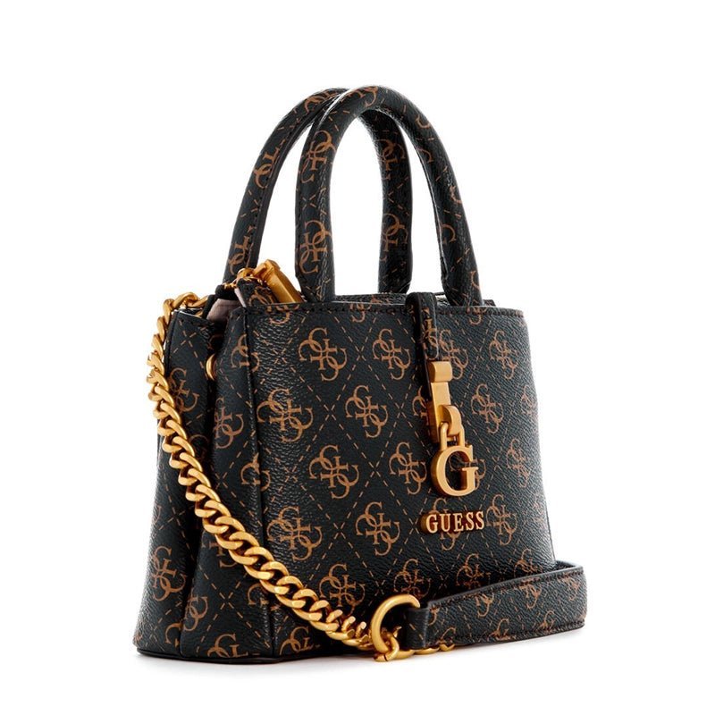 GUESS G James 4G peony logo handbag - GREY - Runner