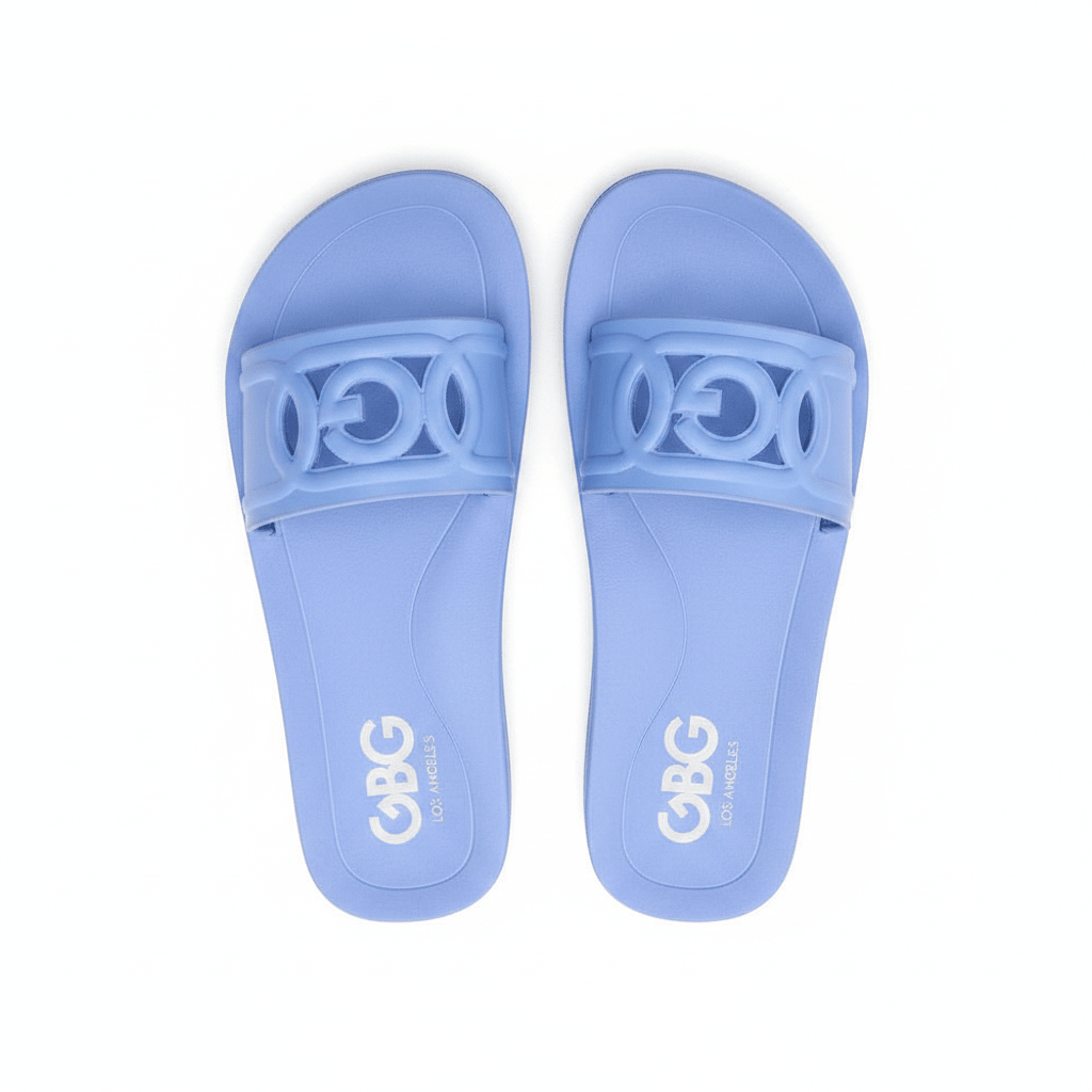 GUESS GBG Los Angeles Treabar Slide Women-BLU SLW8 - Runner