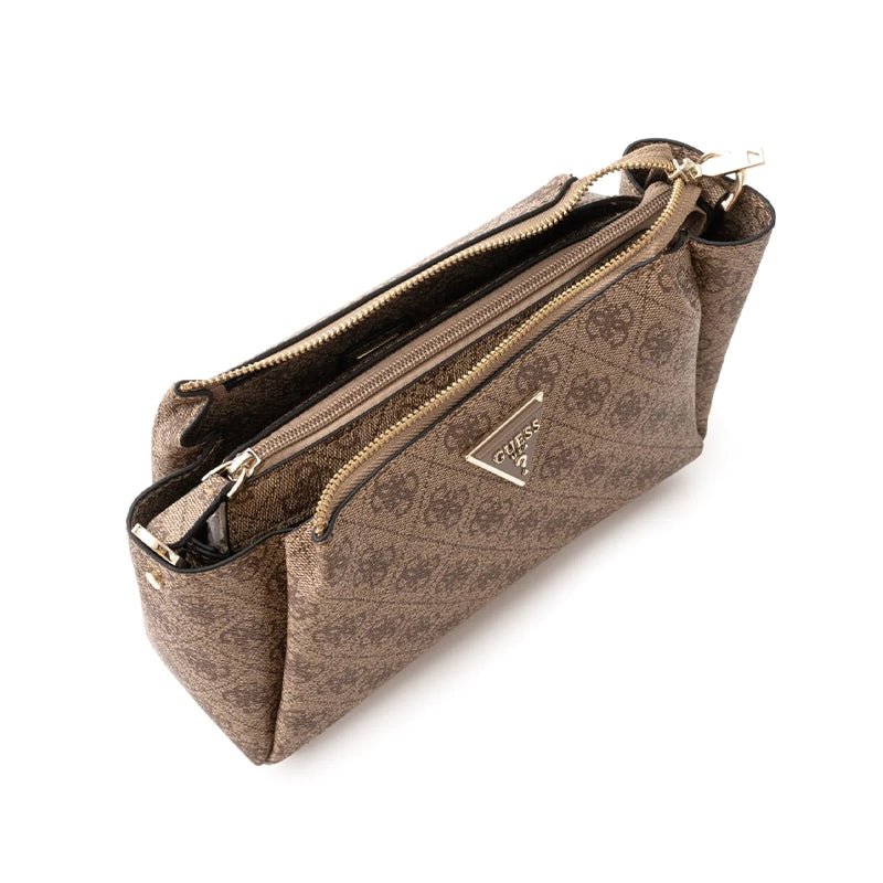 GUESS IWONA - Across body bag - LATTE - GBZ25 - Runner