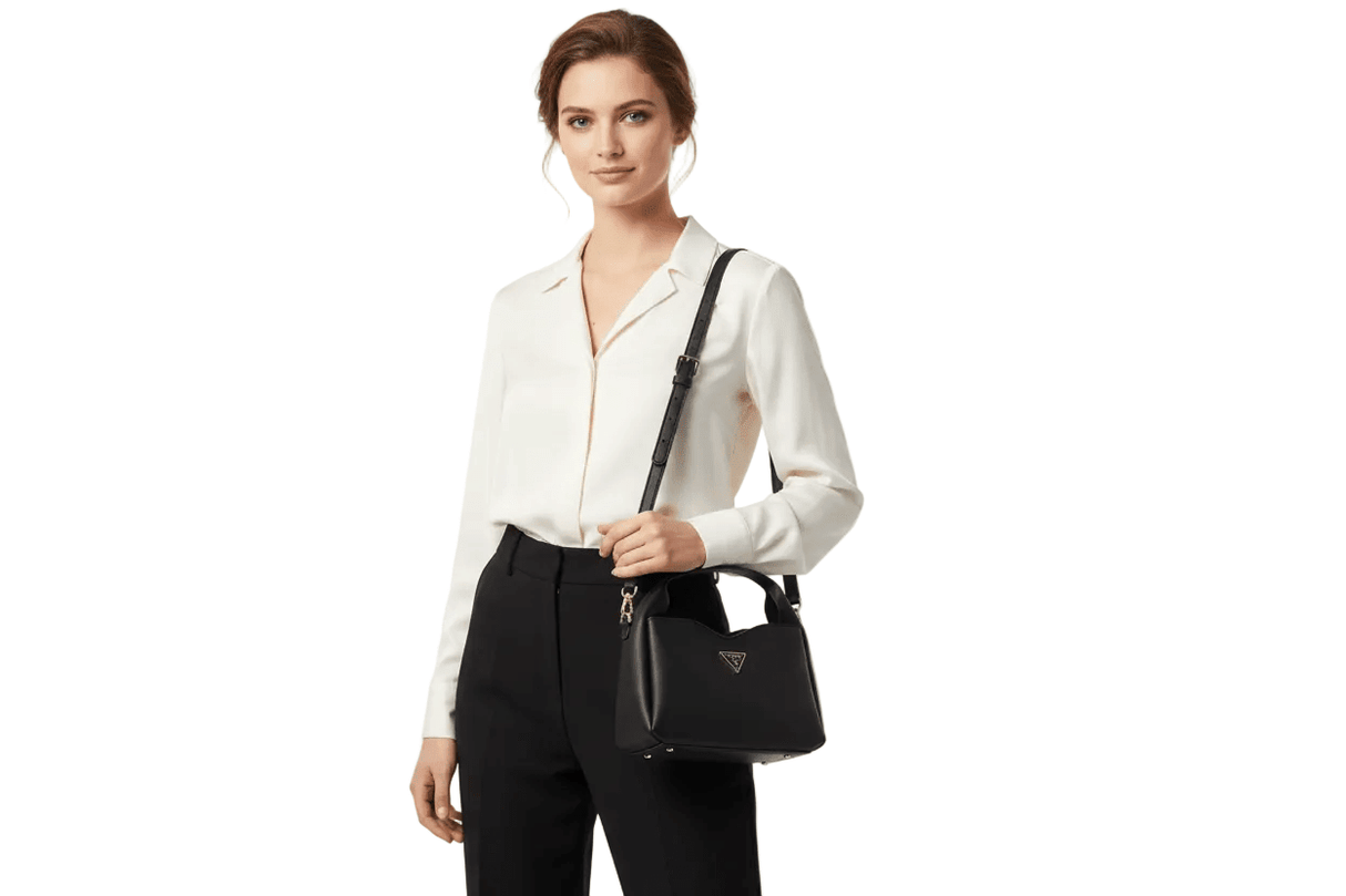 GUESS Iwona Top Zip Crossbody Bag - GB437 - Runner