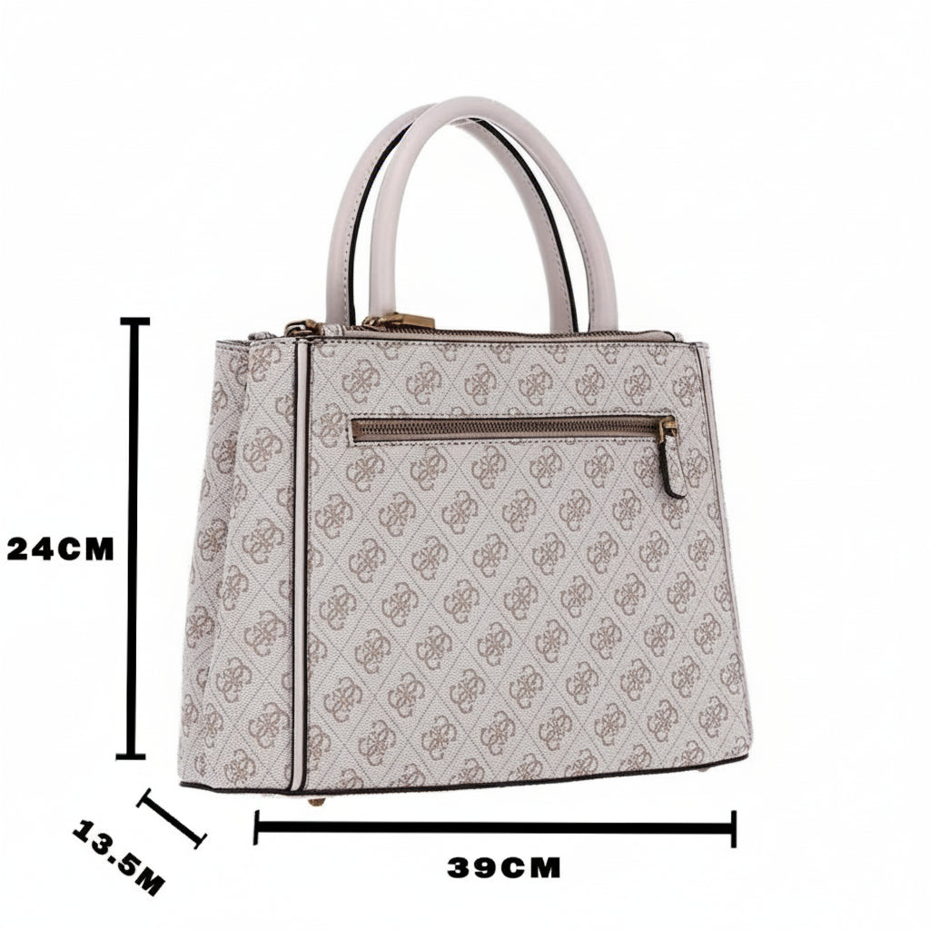 GUESS IZZY 4G LOGO SHOULDERBAG - BLUSH - GB343 - Runner