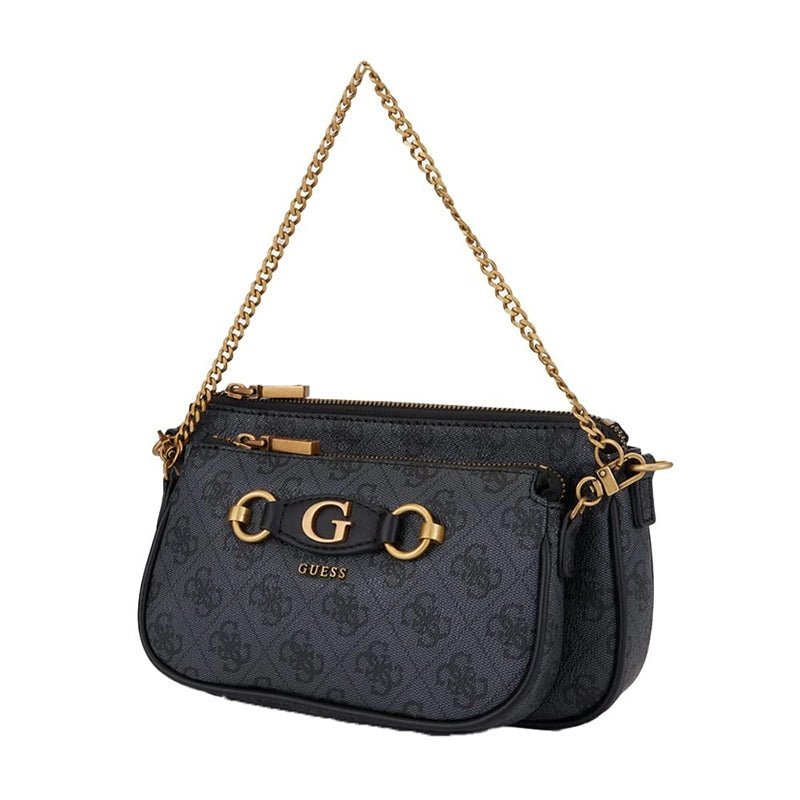 GUESS Izzy Double Pouch Cross BAG - Runner