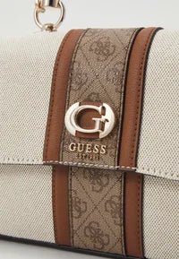 Guess Kerima Bamboo Top Handle Flap Bag GB377 - Runner