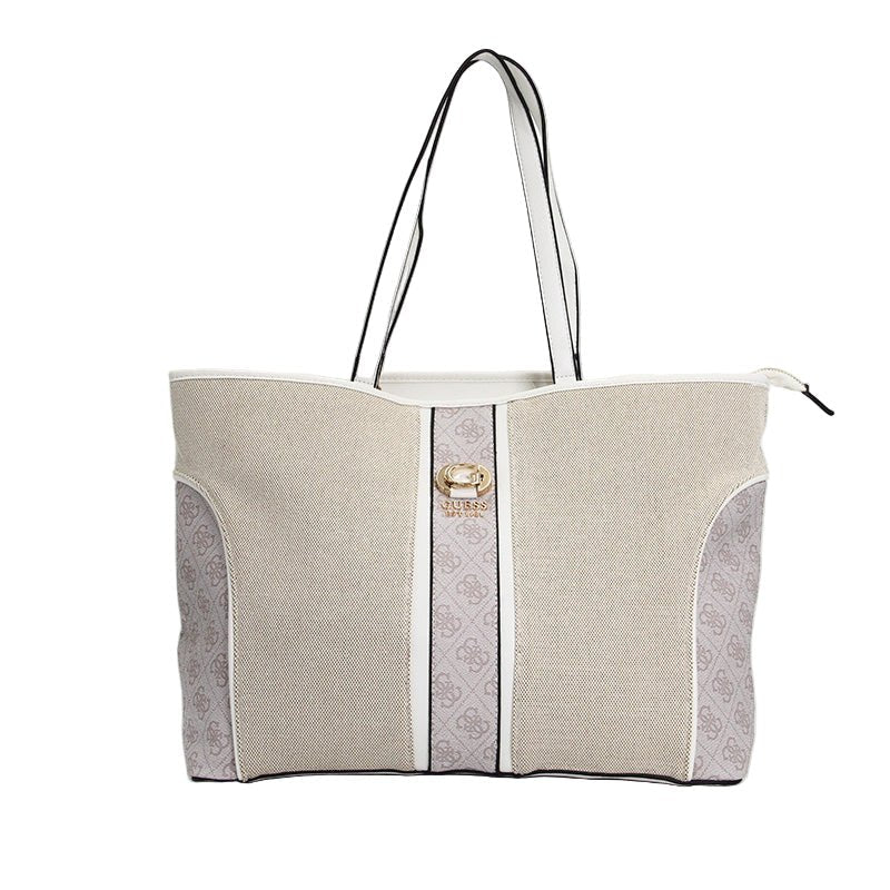 Guess Kerima Tote Natural/Milk Logo, Natural / Milk Logo Bag GB354 - Runner