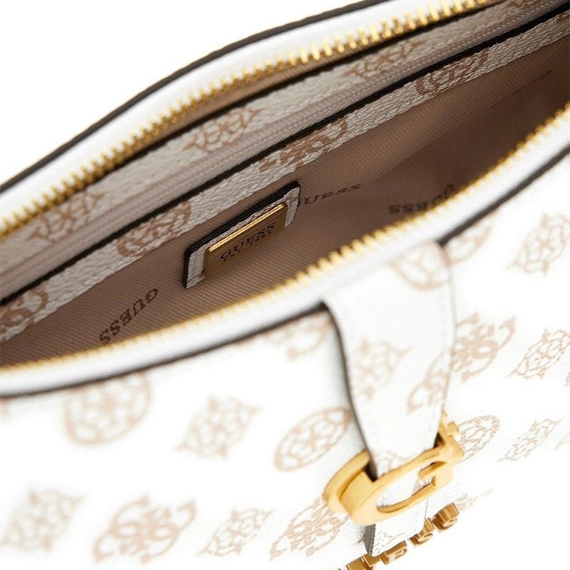 GUESS Kuba 4G Peony Logo Hobo Shoulder Bag - Runner