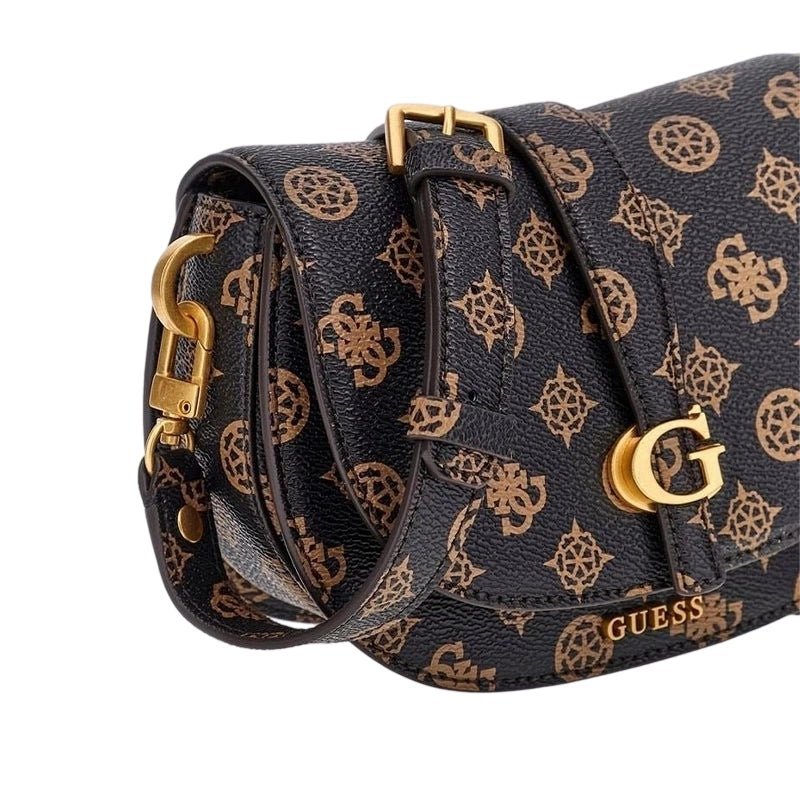 Guess Kuba Tri Compartment Flap bag - WHITE - Runner