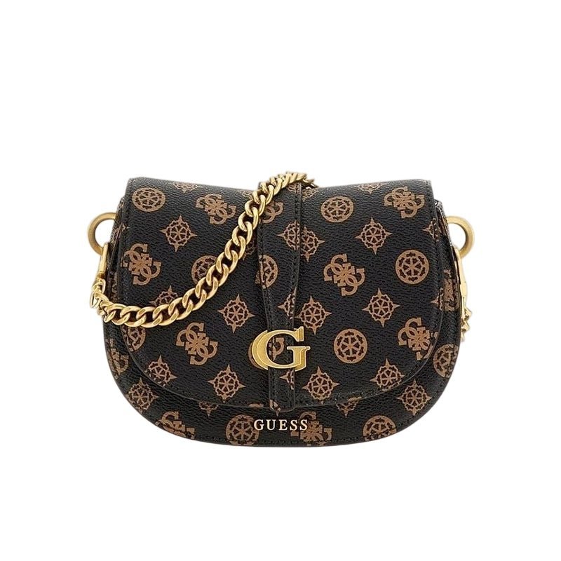 Guess Kuba Tri Compartment Flap bag - WHITE - Runner