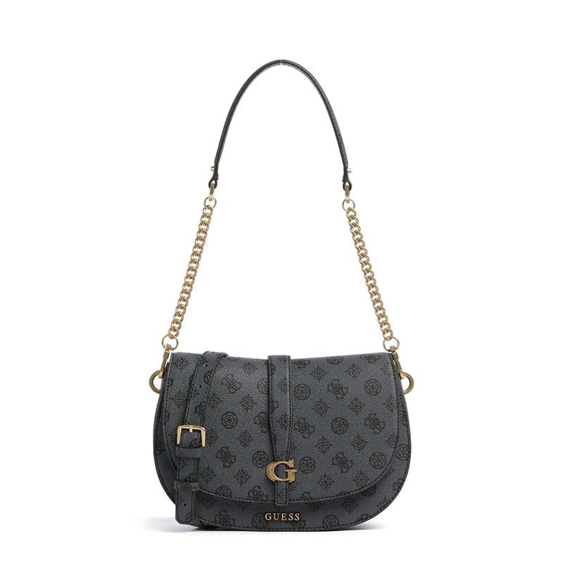 Guess Kuba Tri Compartment Flap bag - WHITE - Runner