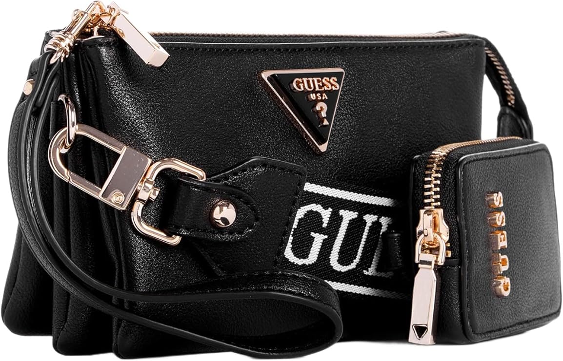 GUESS Latona Clutch and Evening Bag Blac GB506 - Runner