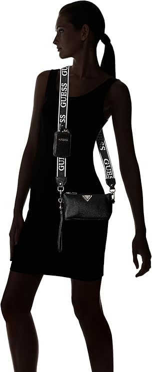 GUESS Latona Clutch and Evening Bag Blac GB506 - Runner