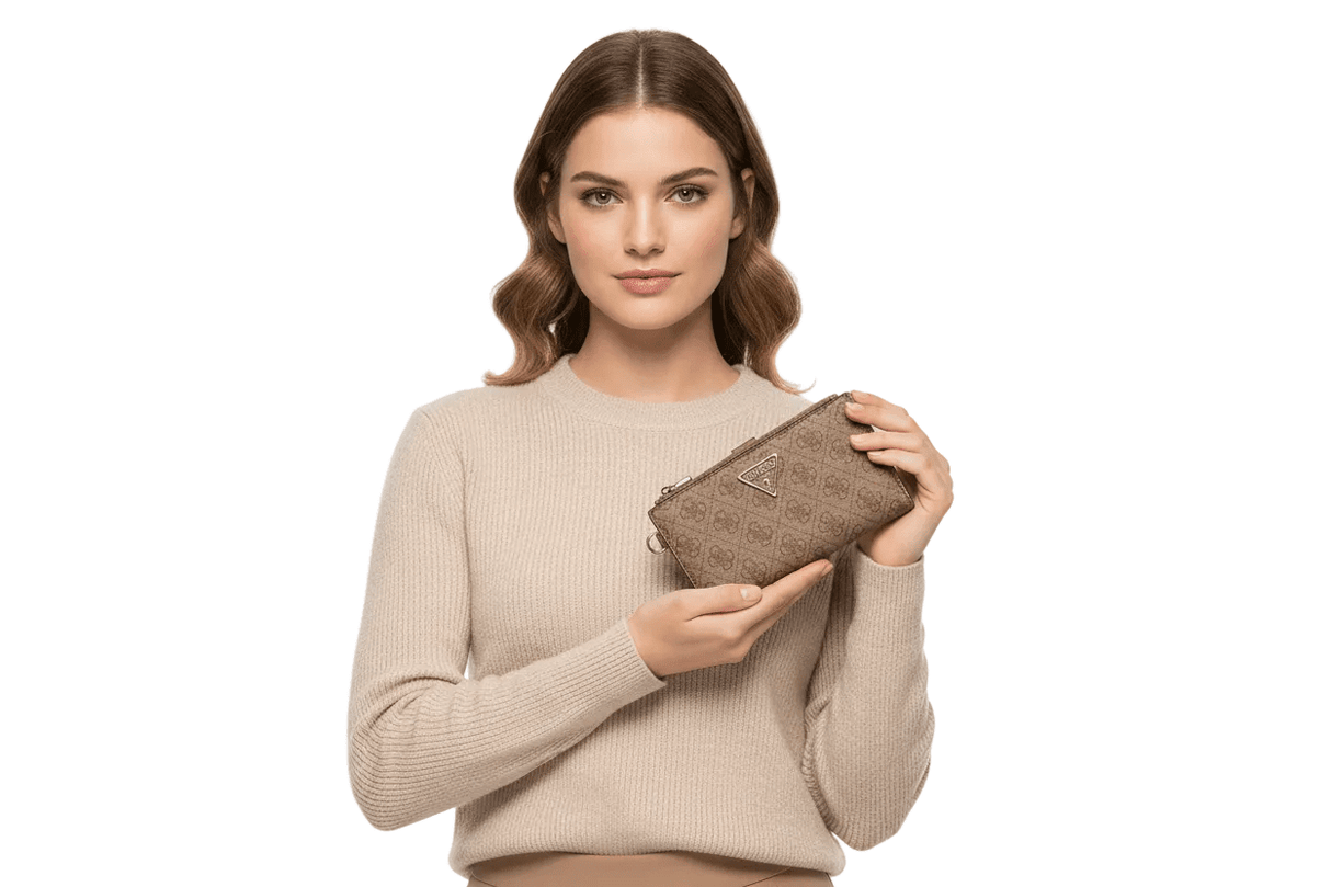 GUESS LAUREL Patterned Wallet - Runner