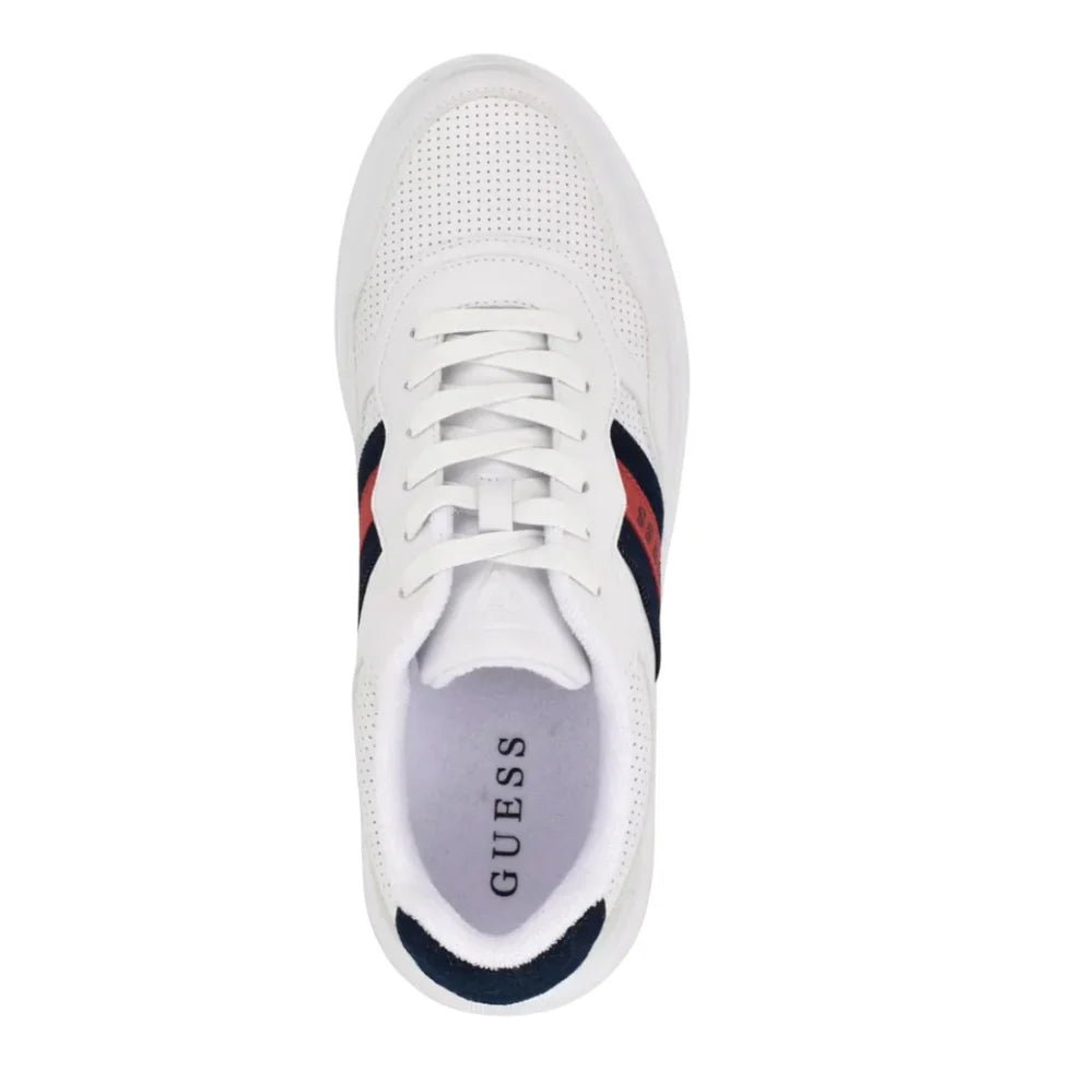 GUESS Men's WALEN Sneaker - WHT GUM186 - Runner