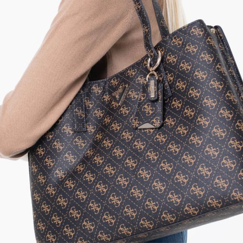 GUESS Meridian Monogram Girlfriend Tote Bag GB446 - Runner