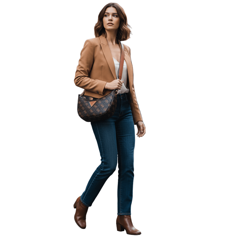 GUESS Minimal Shoulder Bag - Runner