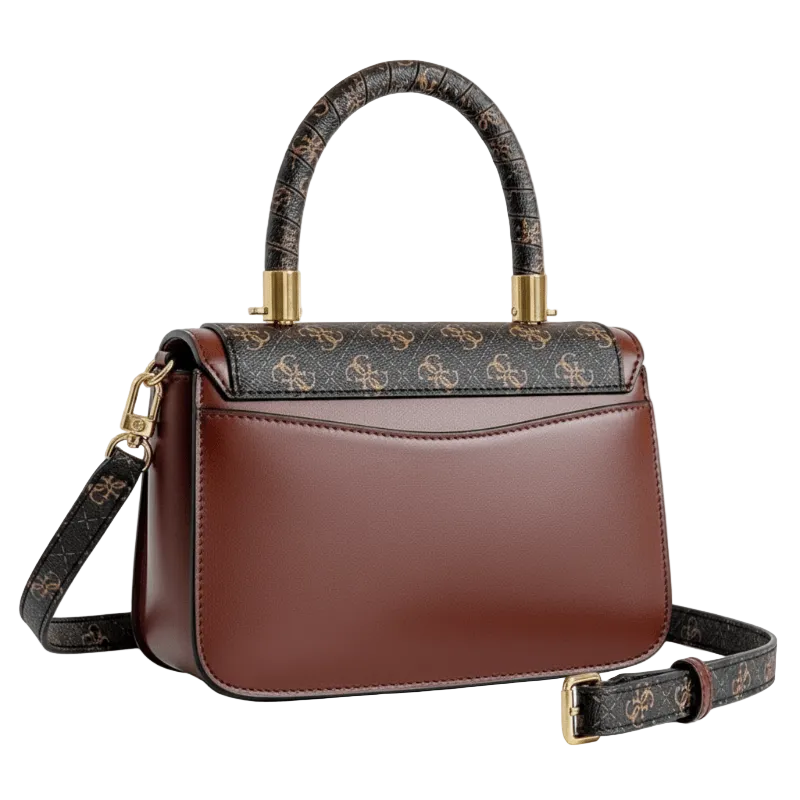 GUESS Orlina Logo Top Handle Flap - Runner