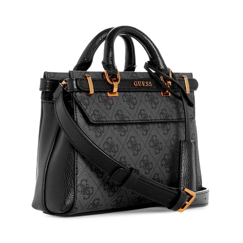 GUESS Sestri 4G logo mini handbag - BLACK - GB231 - Runner