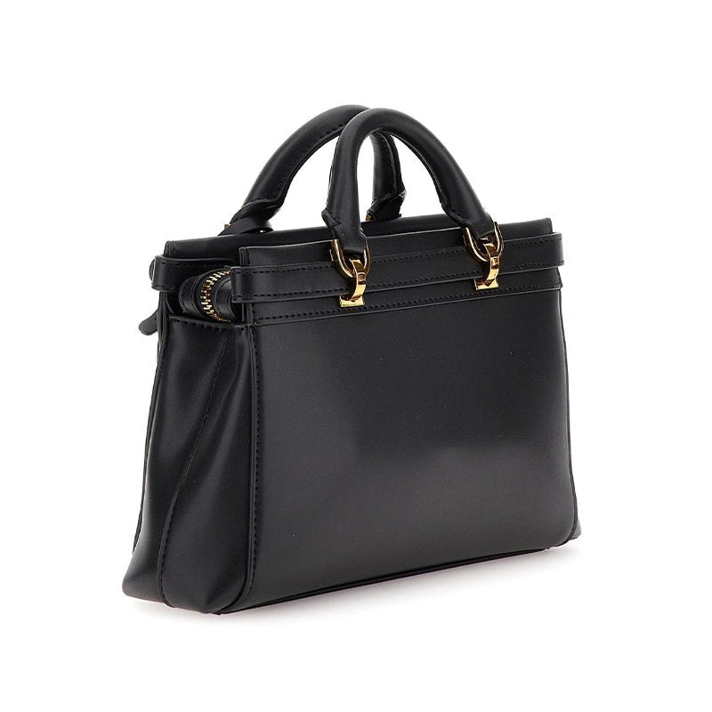 GUESS Sestri Luxury Satchel - BLACK - GB340 - Runner