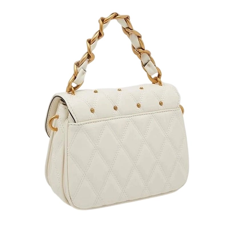 GUESS Triana Logo Detailed Shoulder Bag - WHITE - GB19 - Runner