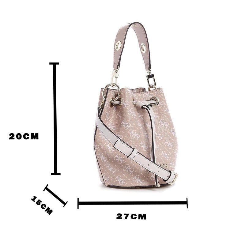 GUESS WASHINGTON DRAWSTRING BUCKET BAG - Runner